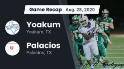 Recap: Yoakum  vs. Palacios  2020