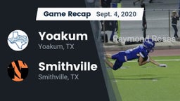 Recap: Yoakum  vs. Smithville  2020