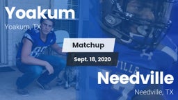 Matchup: Yoakum  vs. Needville  2020