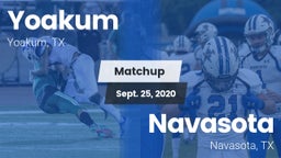 Matchup: Yoakum  vs. Navasota  2020