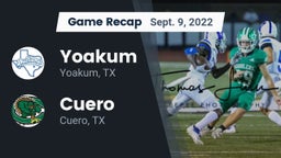 Recap: Yoakum  vs. Cuero  2022