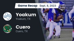 Recap: Yoakum  vs. Cuero  2023