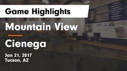 Mountain View  vs Cienega  Game Highlights - Jan 21, 2017