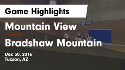Mountain View  vs Bradshaw Mountain Game Highlights - Dec 30, 2016