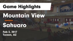 Mountain View  vs Sahuaro Game Highlights - Feb 3, 2017