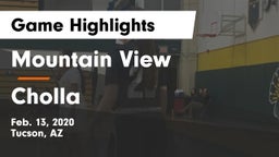 Mountain View  vs Cholla  Game Highlights - Feb. 13, 2020