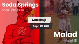 Matchup: Soda Springs High vs. Malad  2017