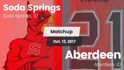 Matchup: Soda Springs High vs. Aberdeen  2017