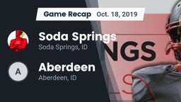 Recap: Soda Springs  vs. Aberdeen  2019