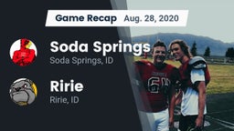 Recap: Soda Springs  vs. Ririe  2020