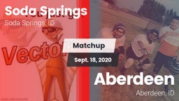 Matchup: Soda Springs High vs. Aberdeen  2020