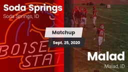 Matchup: Soda Springs High vs. Malad  2020