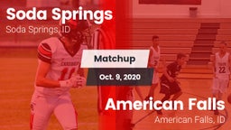 Matchup: Soda Springs High vs. American Falls  2020