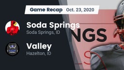 Recap: Soda Springs  vs. Valley  2020
