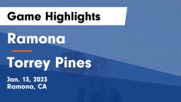 Ramona  vs Torrey Pines  Game Highlights - Jan. 13, 2023