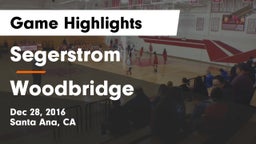 Segerstrom  vs Woodbridge Game Highlights - Dec 28, 2016