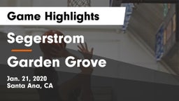 Segerstrom  vs Garden Grove Game Highlights - Jan. 21, 2020