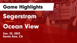 Segerstrom  vs Ocean View  Game Highlights - Jan. 25, 2023