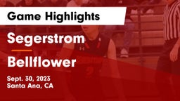 Segerstrom  vs Bellflower Game Highlights - Sept. 30, 2023