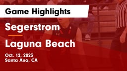 Segerstrom  vs Laguna Beach  Game Highlights - Oct. 12, 2023