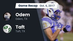 Recap: Odem  vs. Taft  2017
