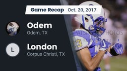 Recap: Odem  vs. London  2017
