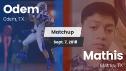 Matchup: Odem  vs. Mathis  2018