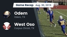 Recap: Odem  vs. West Oso  2019