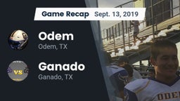 Recap: Odem  vs. Ganado  2019