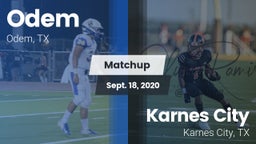 Matchup: Odem  vs. Karnes City  2020