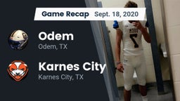 Recap: Odem  vs. Karnes City  2020