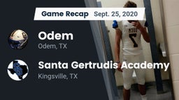 Recap: Odem  vs. Santa Gertrudis Academy 2020