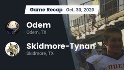 Recap: Odem  vs. Skidmore-Tynan  2020