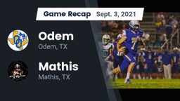 Recap: Odem  vs. Mathis  2021