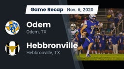 Recap: Odem  vs. Hebbronville  2020