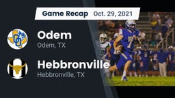 Recap: Odem  vs. Hebbronville  2021