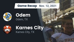 Recap: Odem  vs. Karnes City  2021