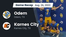 Recap: Odem  vs. Karnes City  2022