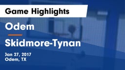 Odem  vs Skidmore-Tynan  Game Highlights - Jan 27, 2017