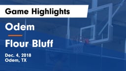 Odem  vs Flour Bluff  Game Highlights - Dec. 4, 2018