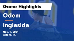 Odem  vs Ingleside  Game Highlights - Nov. 9, 2021