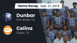Recap: Dunbar  vs. Celina  2018