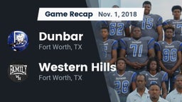 Recap: Dunbar  vs. Western Hills  2018