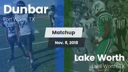 Matchup: Dunbar  vs. Lake Worth  2018