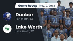 Recap: Dunbar  vs. Lake Worth  2018
