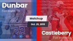 Matchup: Dunbar  vs. Castleberry  2019