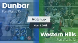 Matchup: Dunbar  vs. Western Hills  2019