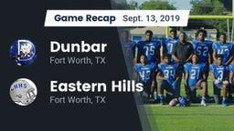 Recap: Dunbar  vs. Eastern Hills  2019