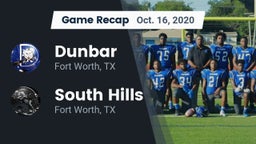 Recap: Dunbar  vs. South Hills  2020