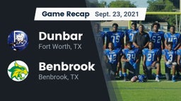 Recap: Dunbar  vs. Benbrook  2021